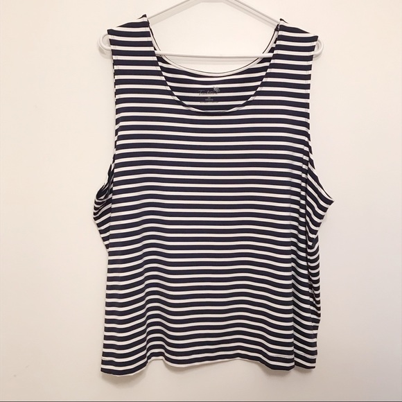 Sears Tradition striped top size 2X - Picture 1 of 6